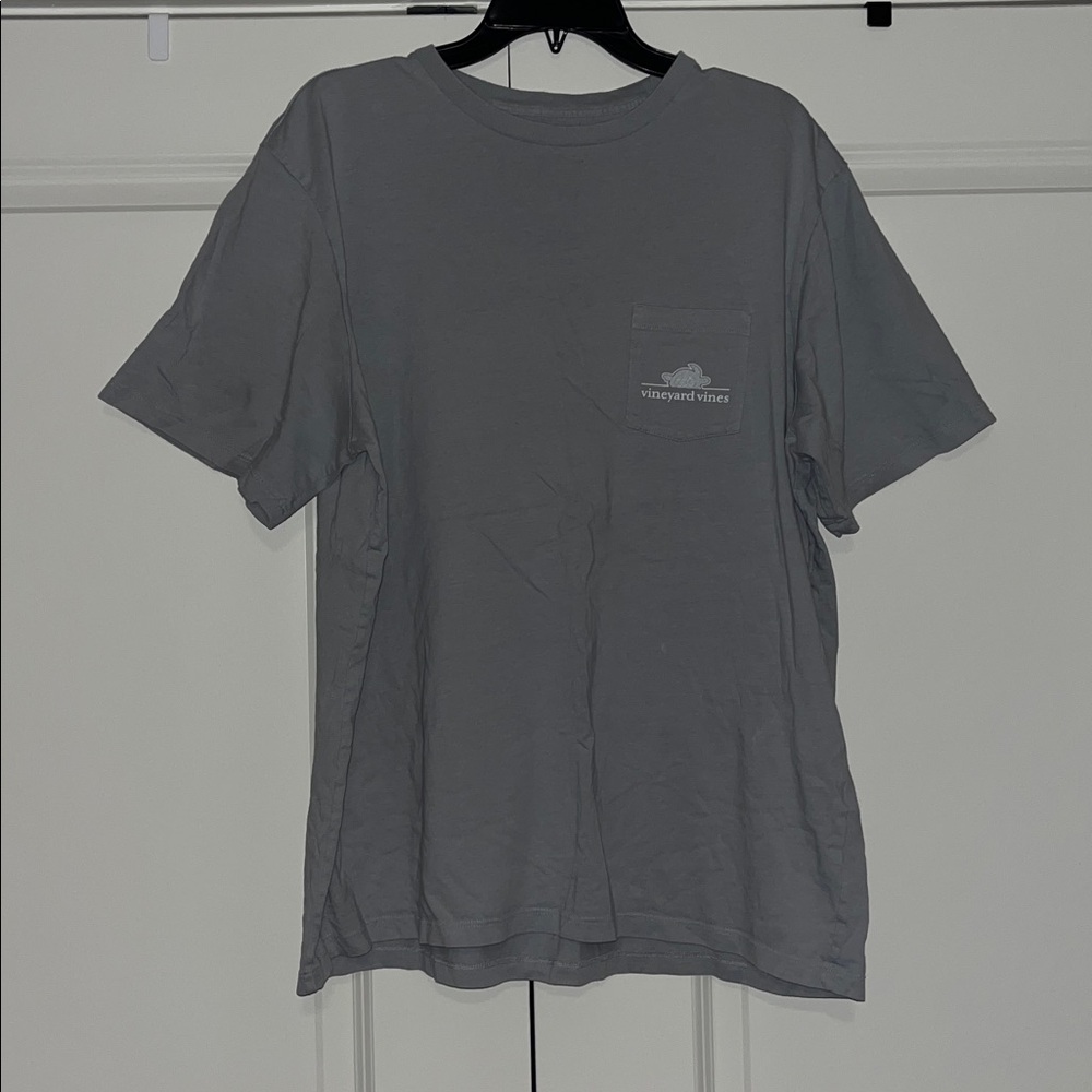 Vineyard Vines Charcoal Men's Turtle Short Sleeve Tee